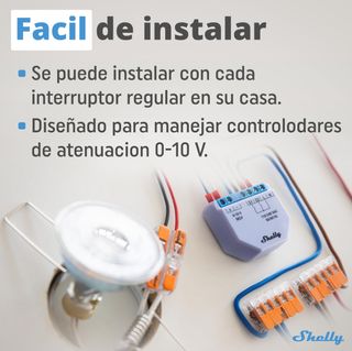 Shelly Plus 0-10V Dimmer WFi Bluetooth