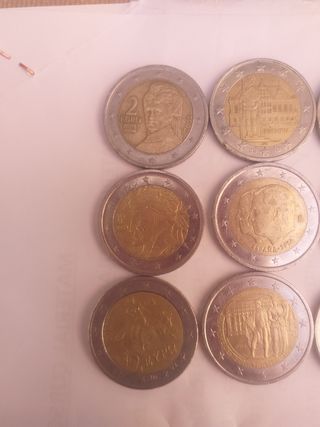 Lote monedas 2€ y 1€ coleccionistas