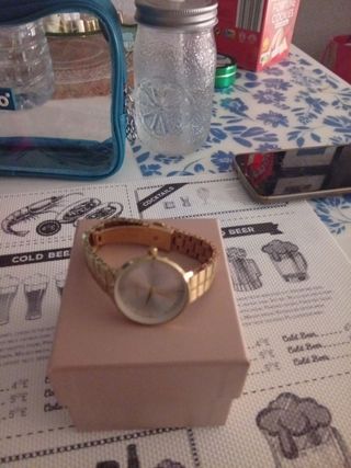 Reloj Parfoit Mujer Dorado y Rosa