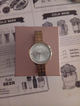 Reloj Parfoit Mujer Dorado y Rosa