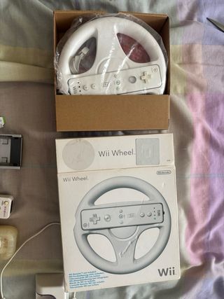 Pack Wii: Volante, Mandos y Juegos