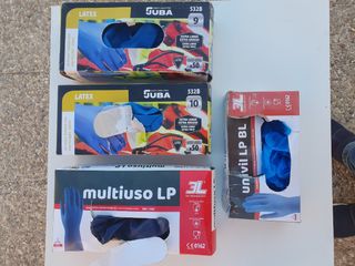 Lote Guantes de látex Juba Talla 9 y 10