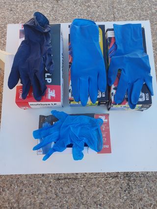 Lote Guantes de látex Juba Talla 9 y 10