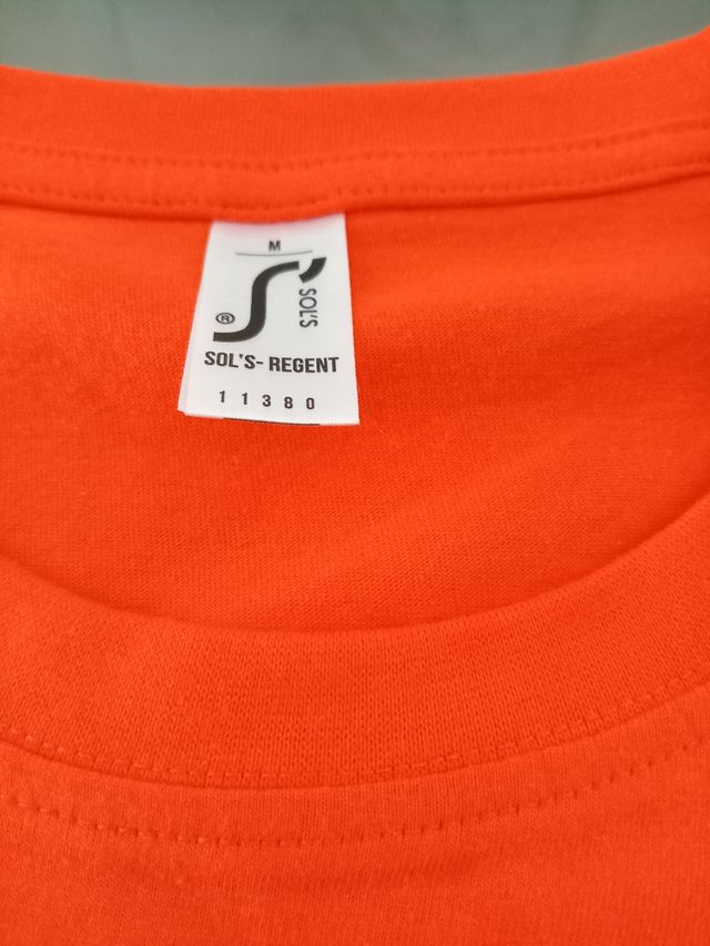 Camiseta Sol's Naranja Talla M