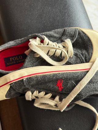 Zapatillas Polo Ralph Lauren grises