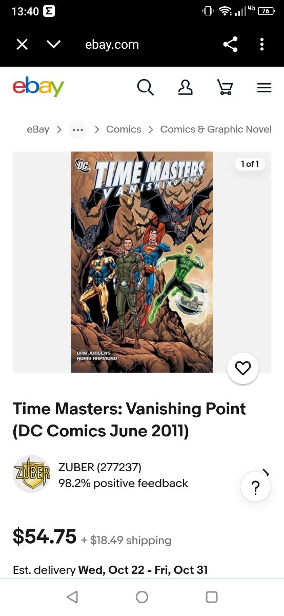 Time Masters: Vanishing Point 