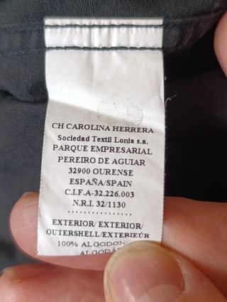 Camisa CH Negra Hombre