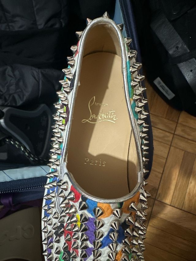Zapatos Christian Louboutin Talla 42 Multicolor