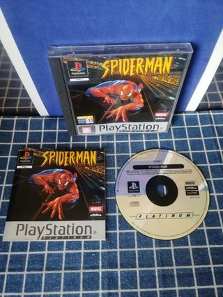 PS1 SPIDERMAN 1 ORIGINAL COMPLETO 