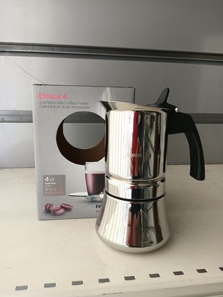 Cafetera Fagor Etnica 4 Acero Inox