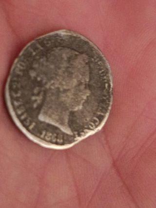 10 céntimos 1868
