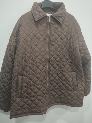 Chaqueta acolchada marrón XXXL