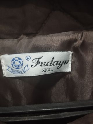 Chaqueta acolchada marrón XXXL