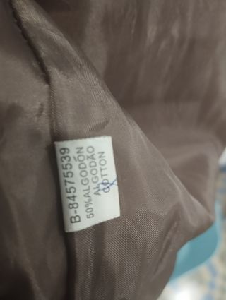 Chaqueta acolchada marrón XXXL