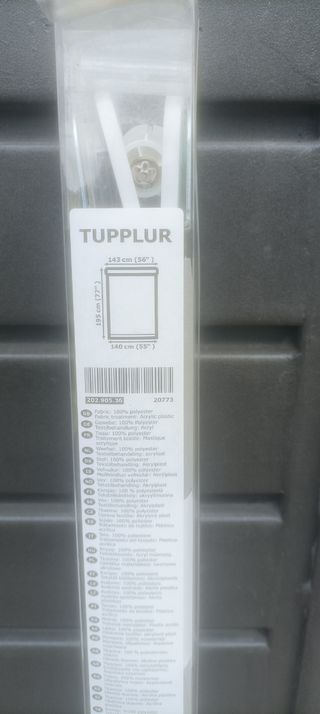 Estor IKEA TUPPLUR gris 