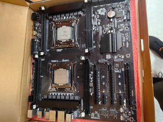 Placa base + doble CPU 