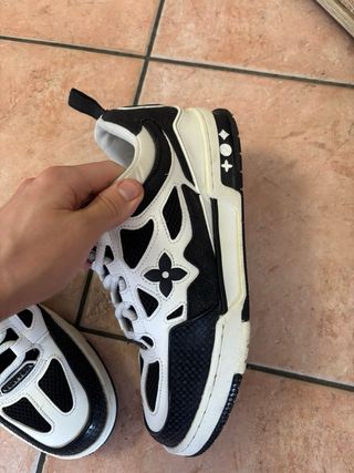 Louis Vuitton Skater Scarpa Uomo Nero Bianco