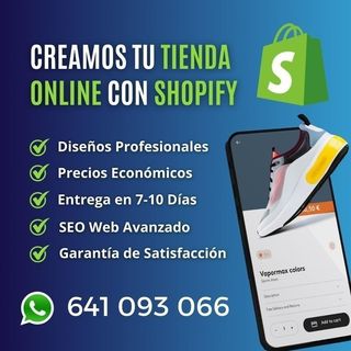 Tienda Online Shopify | Creamos Tu Tienda Online