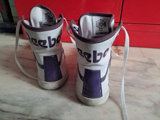 Zapatillas Reebok Blancas y Moradas