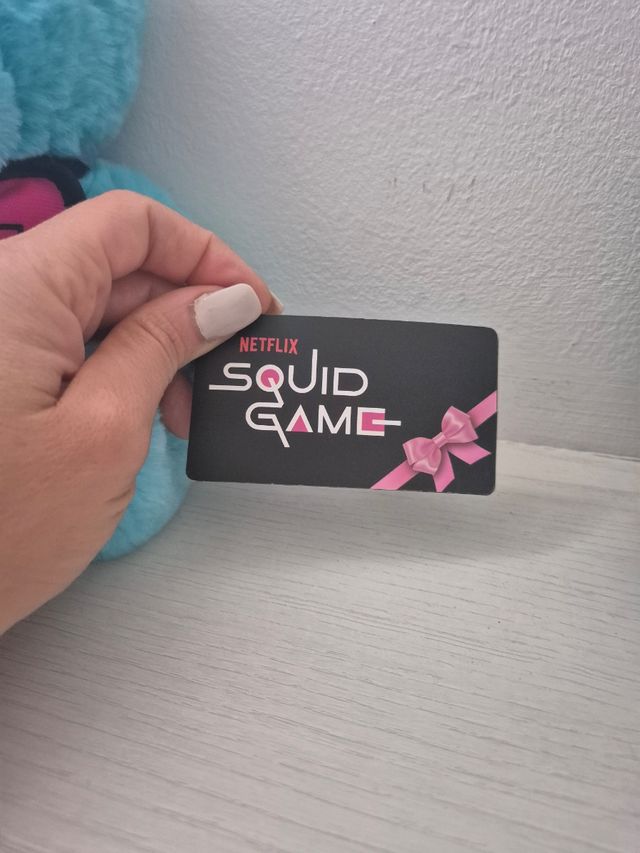 Peluche Oso Azul Juego del Calamar