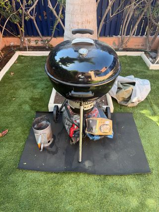 Barbacoa Weber 57cm Negra Usada