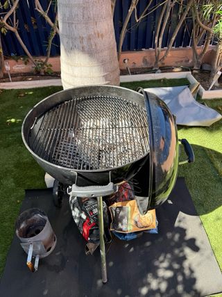 Barbacoa Weber 57cm Negra Usada