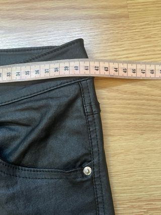 Pantalón cuero tiro alto talla 44 nuevo