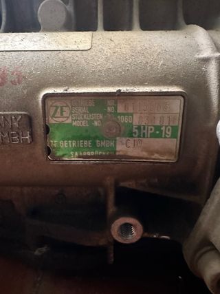 Caja de cambios ZF 5HP19 CJQ