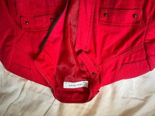 Chaqueta Zara Roja Talla M