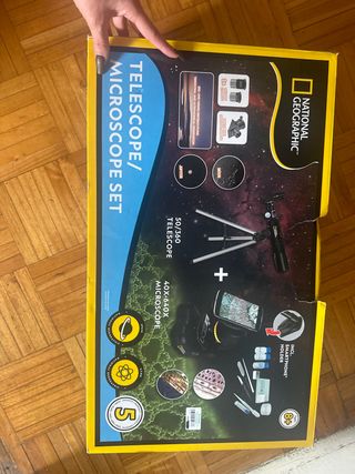 Telescopio y Microscopio National Geographic