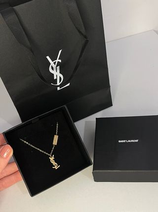 Collar Saint Laurent YSL Dorado