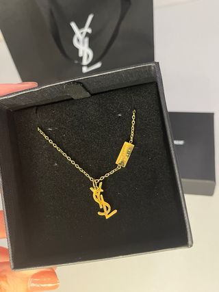 Collar Saint Laurent YSL Dorado