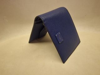 Portafoglio Dolce & Gabbana Originale in Pelle Blu