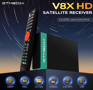 Receptor Satélite GTmedia V8X HD