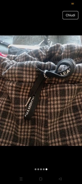 Pantaloni donna Champion grigio