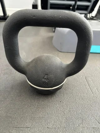 Kettlebell 4 kg Decathlon