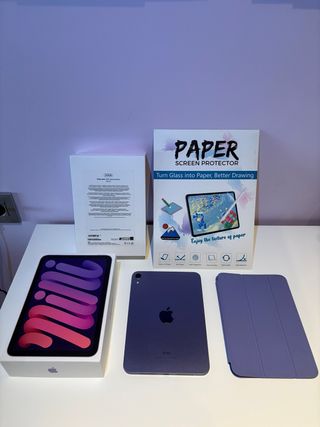 iPad mini 6 viola + custodia e protezione