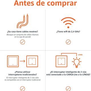 Amazon Basics - Interruptor inteligente de 2 vías