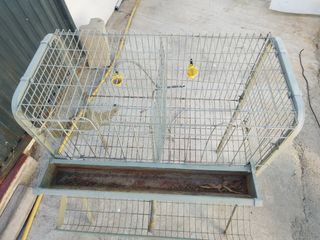 2 jaulas para gallinas