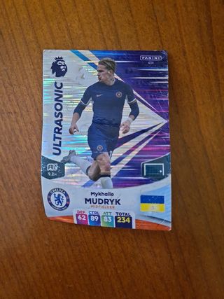 Cromo Panini Adrenalyn XL Mykhailo Mudryk