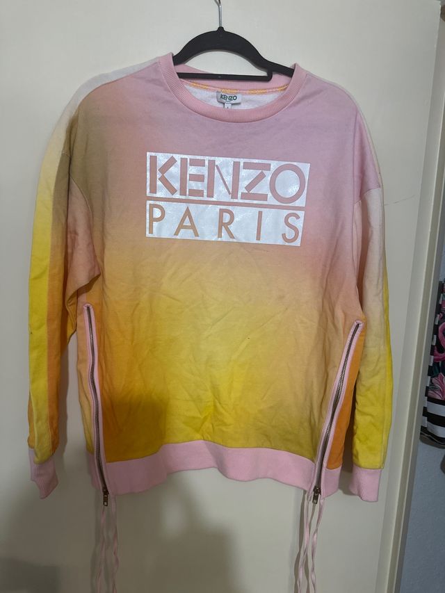 Jersey Kenzo degradado rosa y amarillo