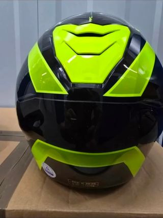 Casco Moto HJC i70 Negro/Amarillo Talla L