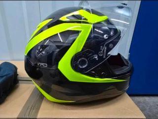 Casco Moto HJC i70 Negro/Amarillo Talla L