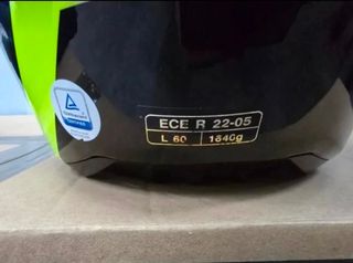 Casco Moto HJC i70 Negro/Amarillo Talla L