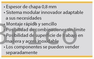Conjunto Taller 3 Módulos S/Madera Edición Limitada