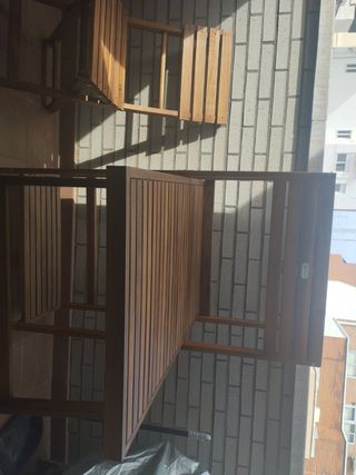 Mesa y sillas de terraza plegables
