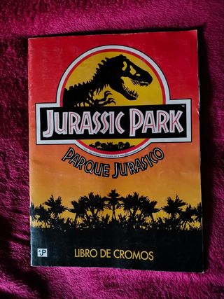 Álbum de Cromos Jurassic Park