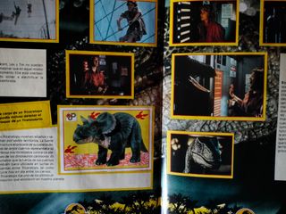 Álbum de Cromos Jurassic Park