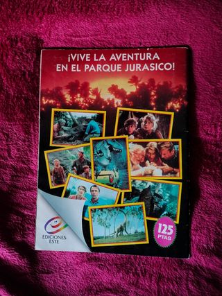 Álbum de Cromos Jurassic Park
