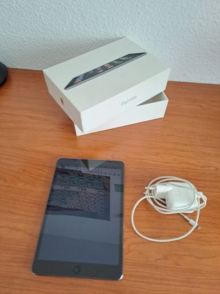 iPad mini 2 16GB Plata + Cargador + Caja